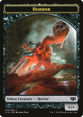 Horror // Zombie (016/036) Double-Sided Token [Commander 2014 Tokens] | Red Riot Games CA