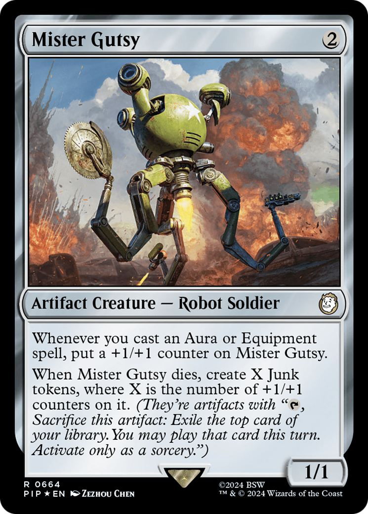 Mister Gutsy (Surge Foil) [Fallout] | Red Riot Games CA