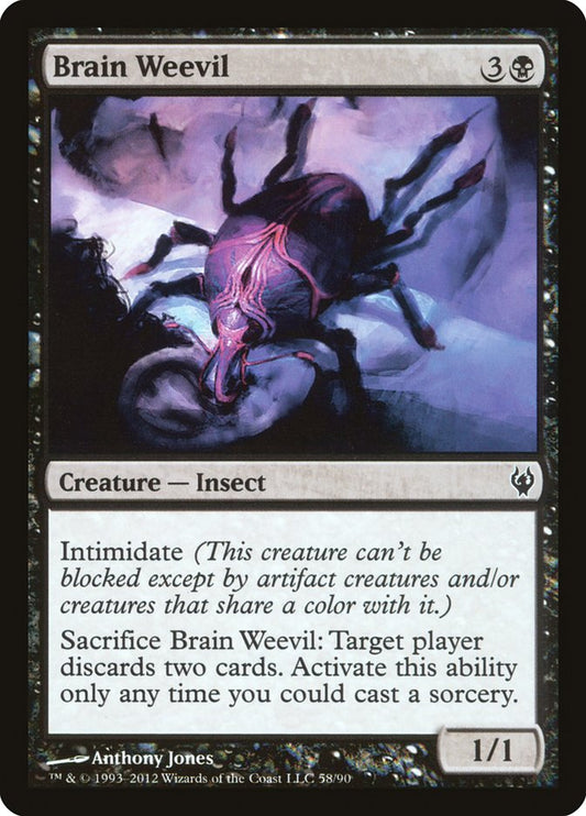 Brain Weevil [Duel Decks: Izzet vs. Golgari]