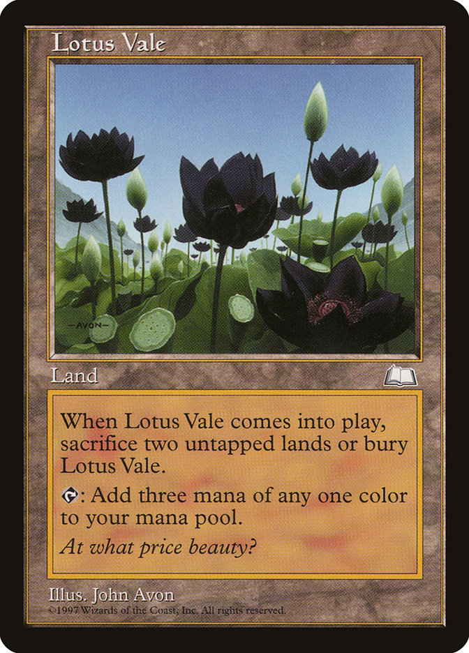 Lotus Vale [Weatherlight] | Red Riot Games CA