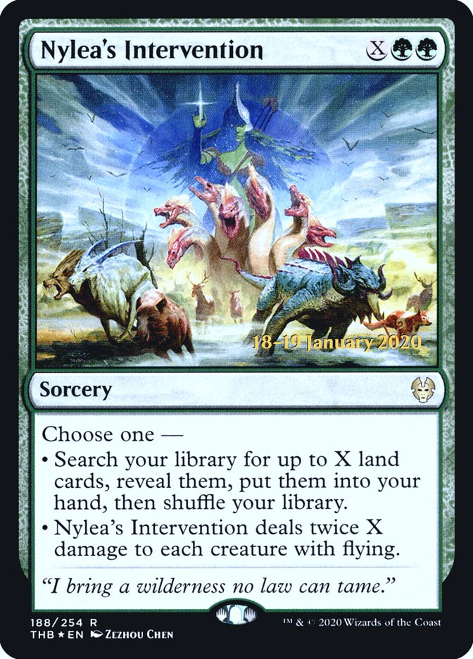 Nylea's Intervention [Theros Beyond Death Prerelease Promos] | Red Riot Games CA