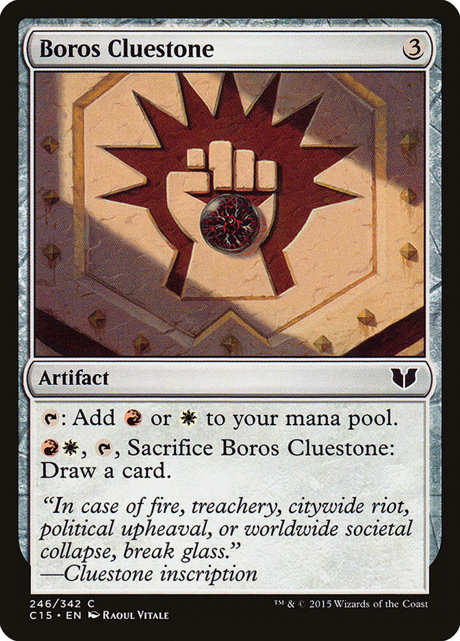 Boros Cluestone [Commander 2015] | Red Riot Games CA