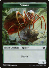 Satyr // Spider Double-Sided Token [Theros Beyond Death Tokens] | Red Riot Games CA