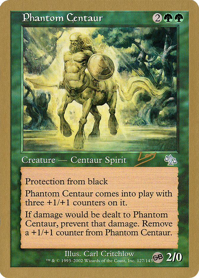 Phantom Centaur (Raphael Levy) (SB) [World Championship Decks 2002] | Red Riot Games CA