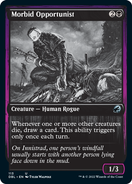 Morbid Opportunist [Innistrad: Double Feature] | Red Riot Games CA