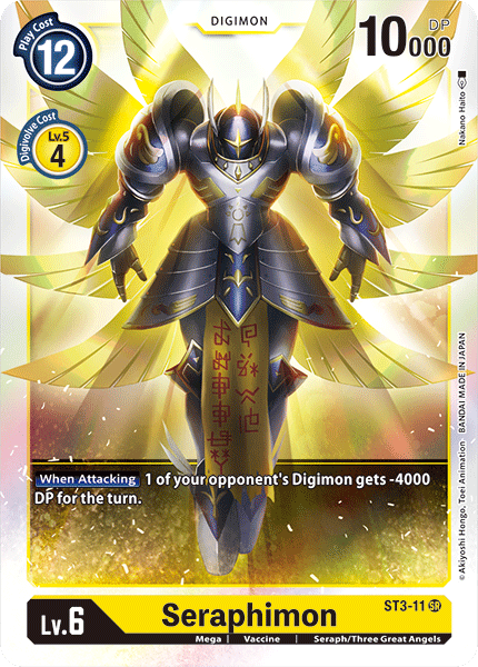 Seraphimon [ST3-11] [Starter Deck: Heaven's Yellow] | Red Riot Games CA