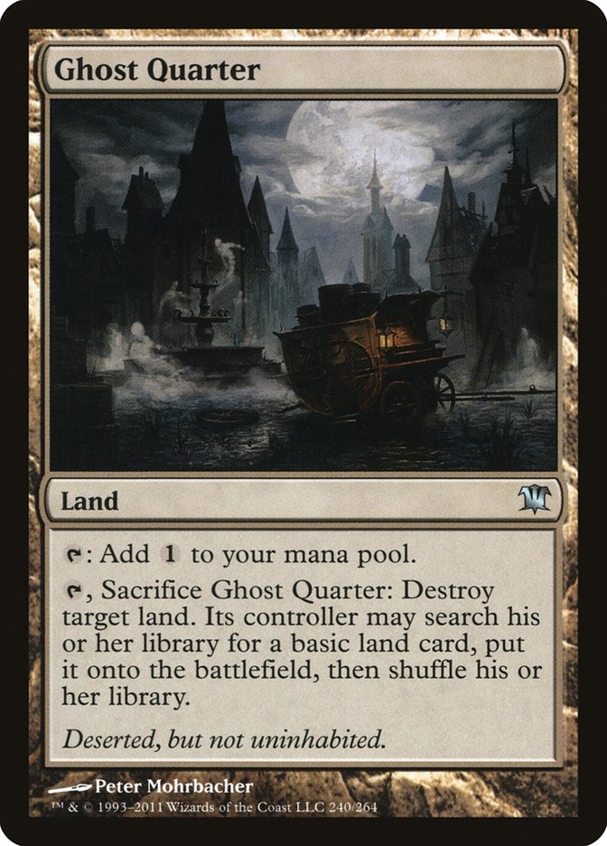 Ghost Quarter [Innistrad] | Red Riot Games CA