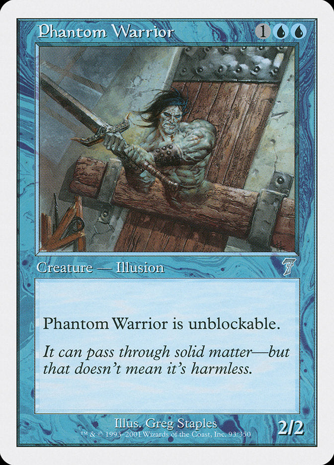 Phantom Warrior [Seventh Edition] | Red Riot Games CA