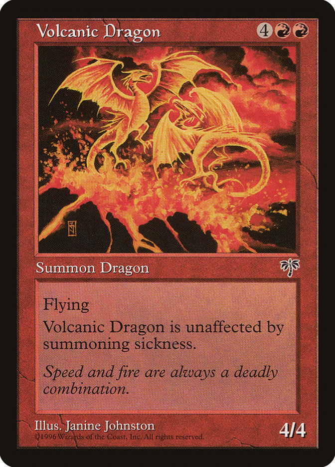 Volcanic Dragon [Mirage] | Red Riot Games CA