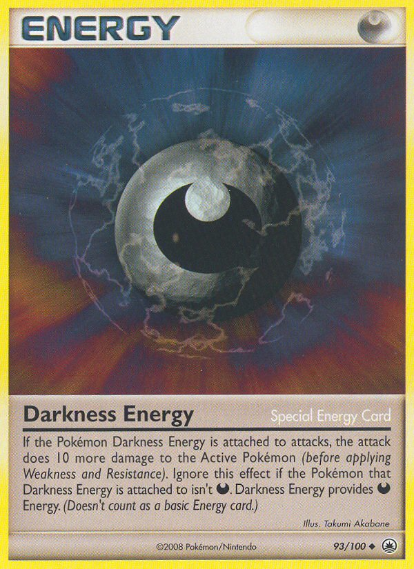 Darkness Energy (93/100) [Diamond & Pearl: Majestic Dawn] | Red Riot Games CA