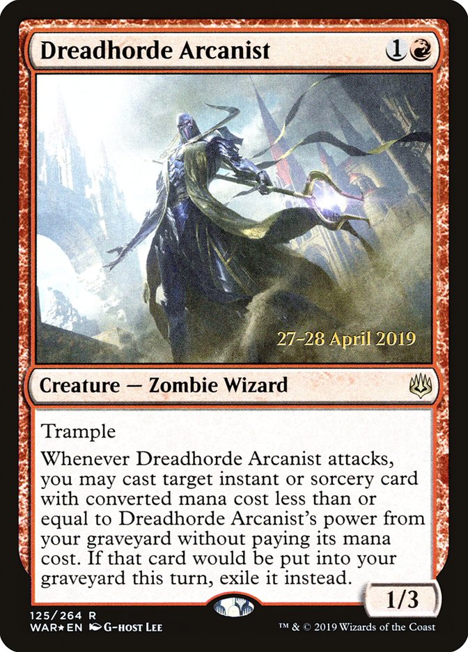 Dreadhorde Arcanist [War of the Spark Prerelease Promos] | Red Riot Games CA