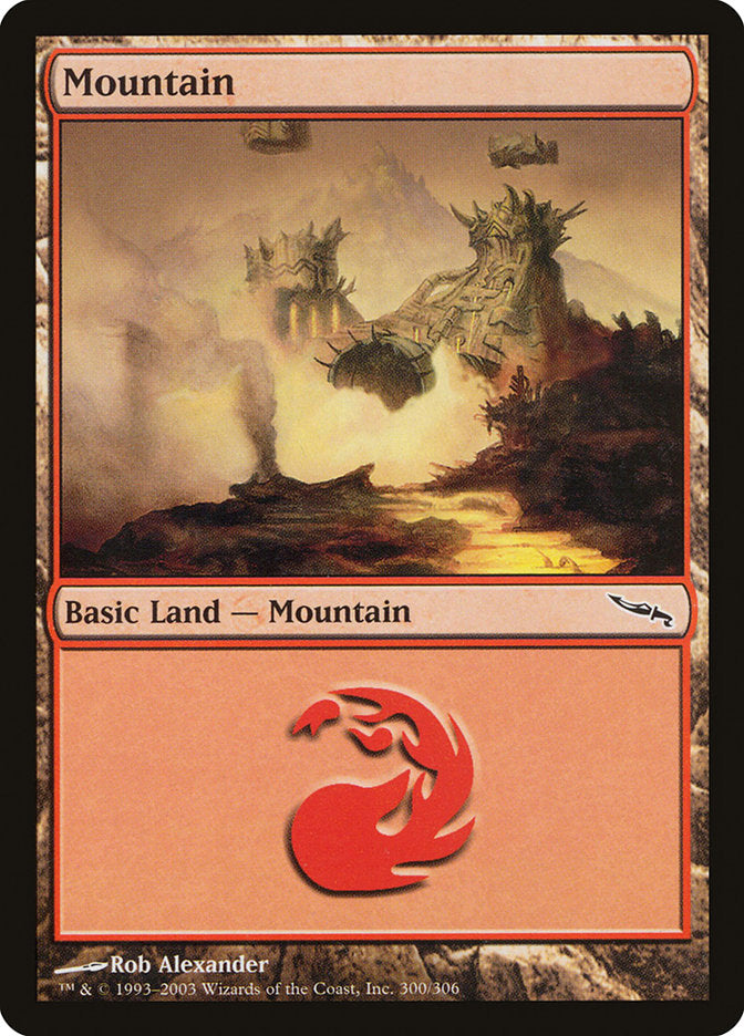 Mountain (300) [Mirrodin] | Red Riot Games CA