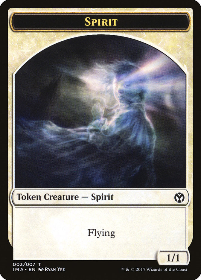 Spirit Token [Iconic Masters Tokens] | Red Riot Games CA