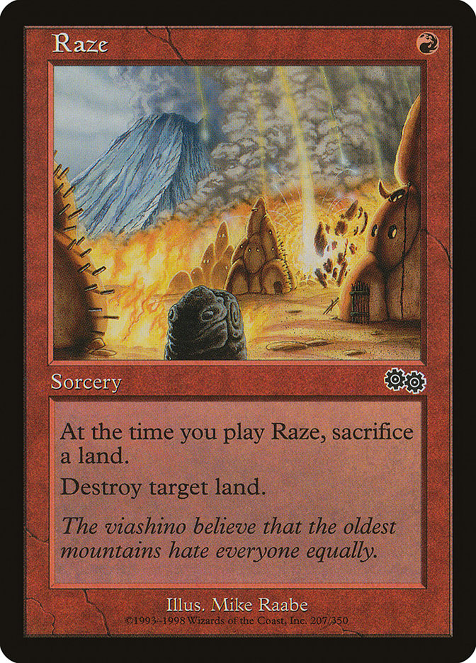 Raze [Urza's Saga] | Red Riot Games CA