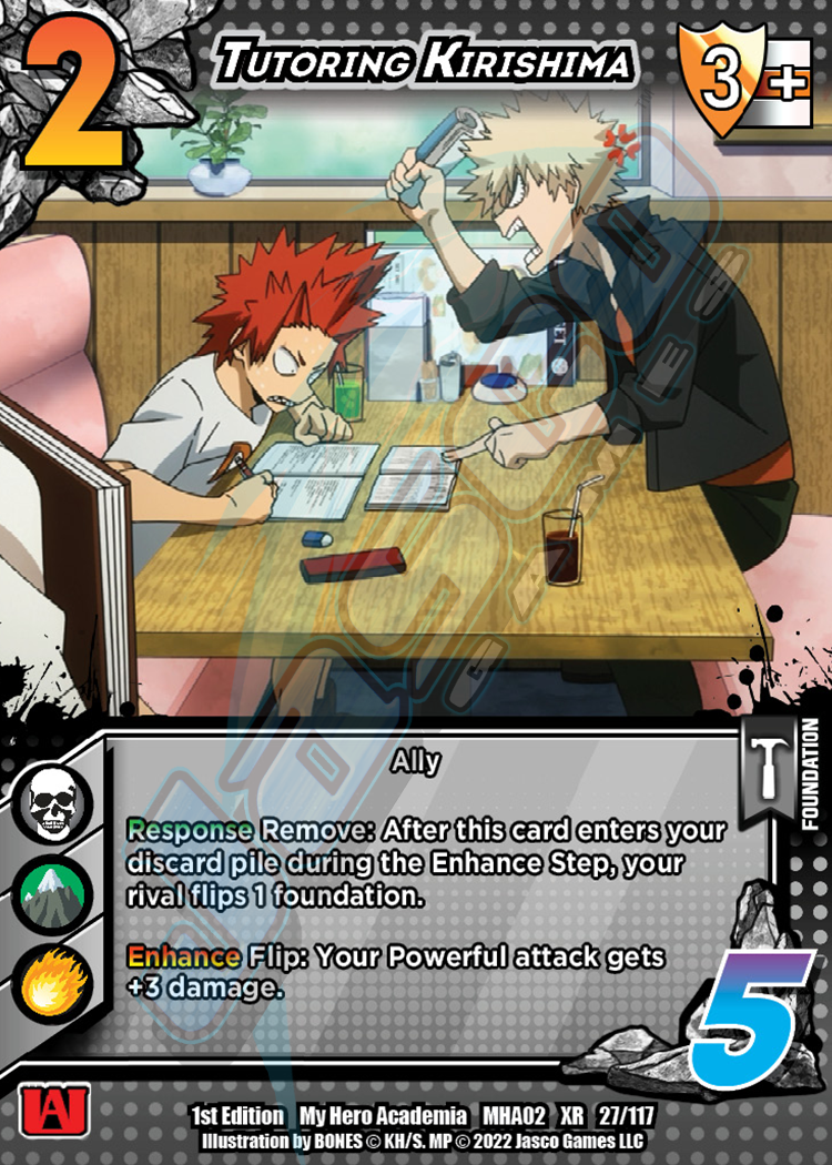 Tutoring Kirishima (XR) [Crimson Rampage]