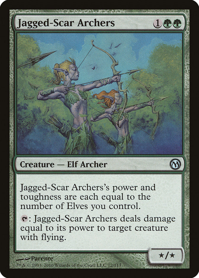 Jagged-Scar Archers [Duels of the Planeswalkers] | Red Riot Games CA