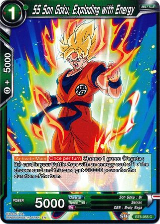 SS Son Goku, Exploding with Energy (BT6-055) [Destroyer Kings] | Red Riot Games CA