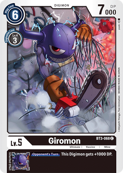 Giromon [BT3-068] [Release Special Booster Ver.1.5] | Red Riot Games CA