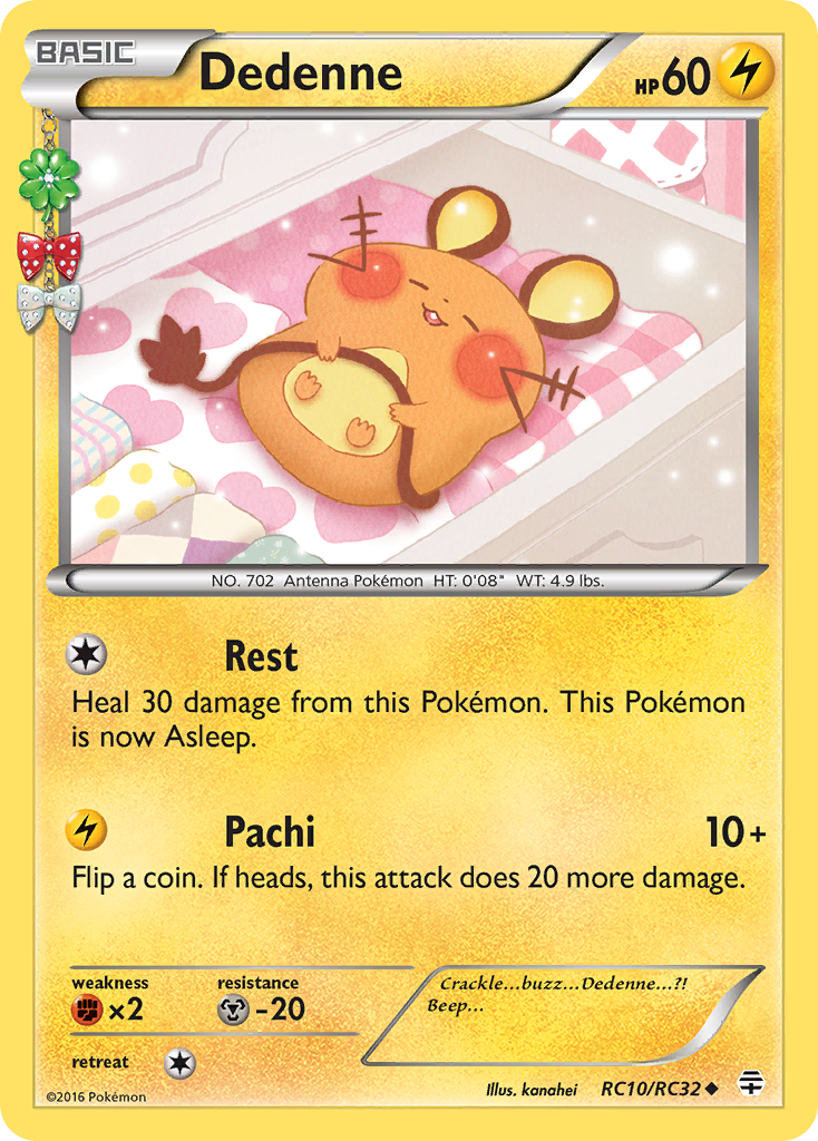 Dedenne (RC10/RC32) [XY: Generations] | Red Riot Games CA