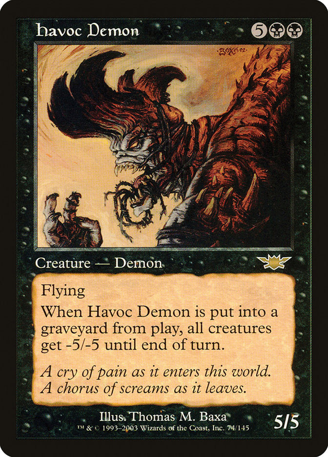 Havoc Demon [Legions] | Red Riot Games CA
