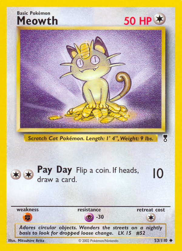 Meowth (53/110) [Legendary Collection] | Red Riot Games CA