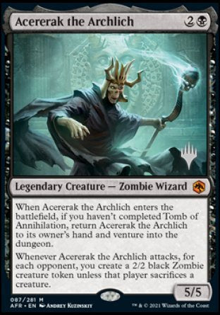 Acererak the Archlich (Promo Pack) [Dungeons & Dragons: Adventures in the Forgotten Realms Promos] | Red Riot Games CA