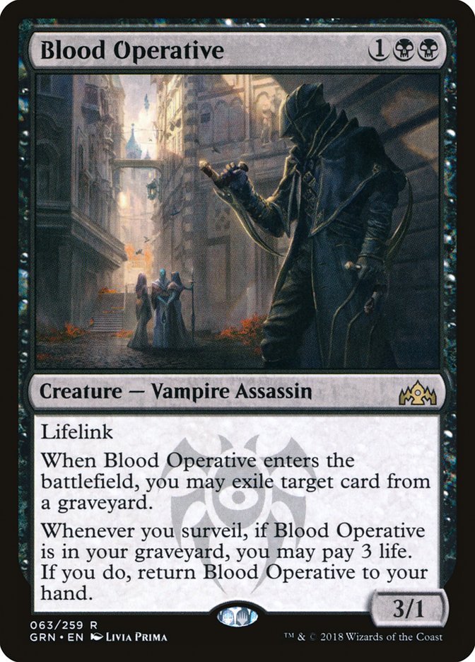 Blood Operative [Guilds of Ravnica] | Red Riot Games CA