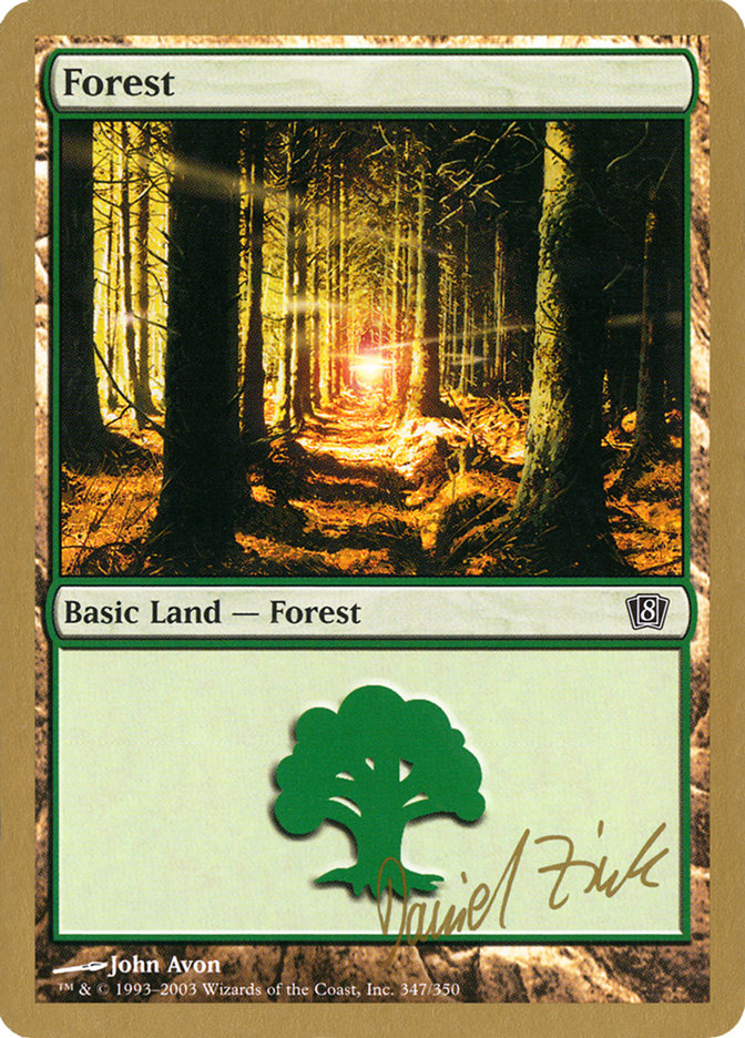 Forest (dz347) (Daniel Zink) [World Championship Decks 2003] | Red Riot Games CA