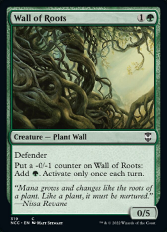 Wall of Roots [Streets of New Capenna Commander] | Red Riot Games CA