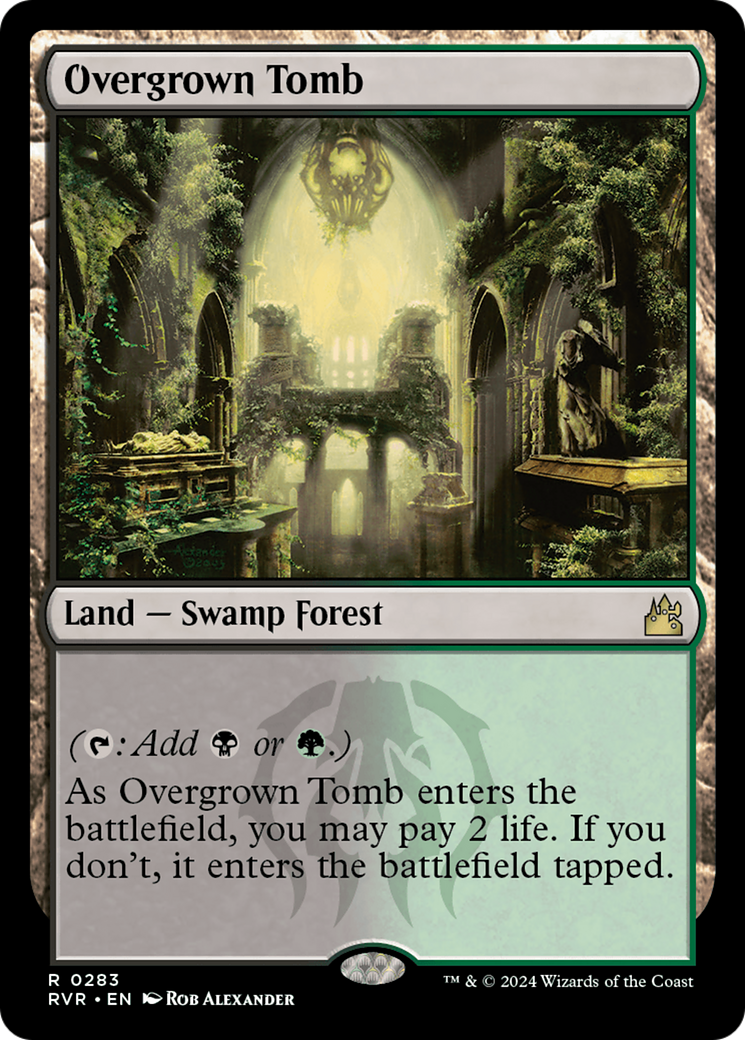 Overgrown Tomb [Ravnica Remastered] | Red Riot Games CA