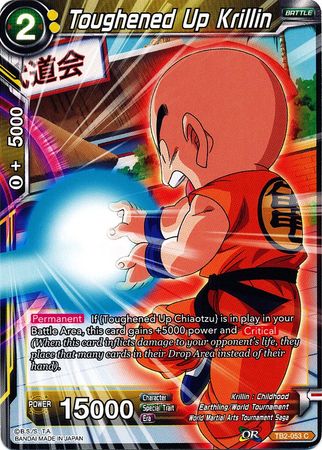 Toughened Up Krillin (TB2-053) [World Martial Arts Tournament] | Red Riot Games CA