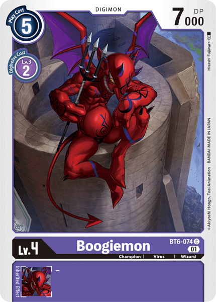 Boogiemon [BT6-074] [Double Diamond] | Red Riot Games CA