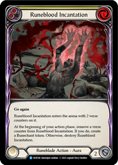 Runeblood Incantation (Yellow) [EVR108] (Everfest)  1st Edition Rainbow Foil | Red Riot Games CA