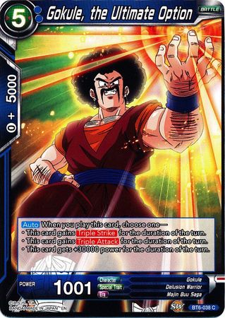 Gokule, the Ultimate Option (BT6-038) [Destroyer Kings] | Red Riot Games CA