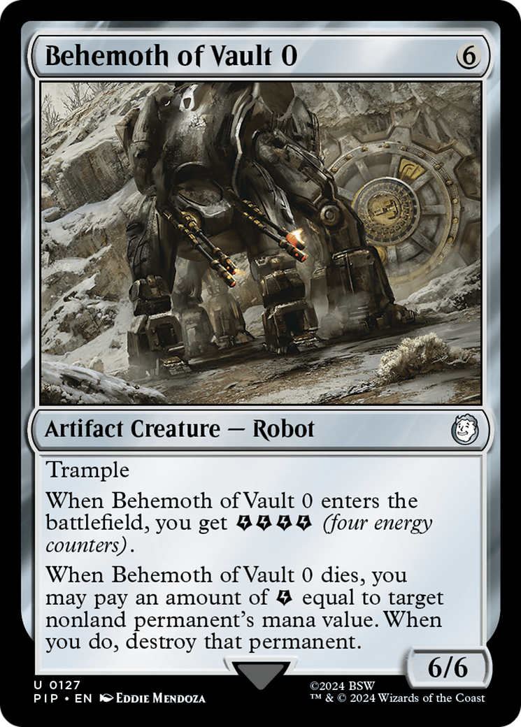 Behemoth of Vault 0 [Fallout] | Red Riot Games CA