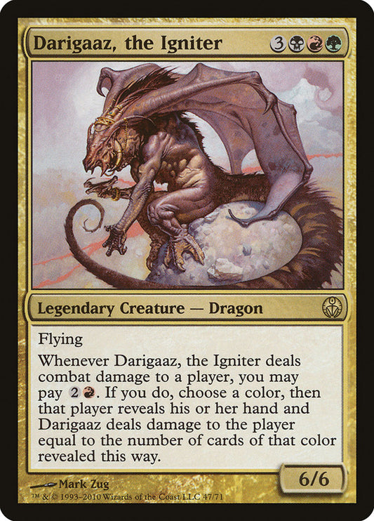 Darigaaz, the Igniter [Duel Decks: Phyrexia vs. the Coalition]