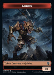 Soldier // Goblin Double-Sided Token [Dominaria United Tokens] | Red Riot Games CA