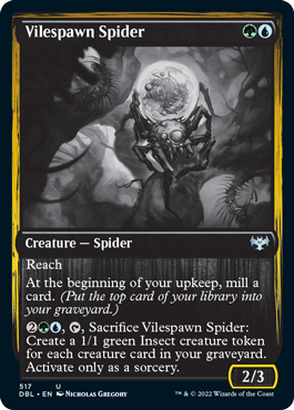 Vilespawn Spider [Innistrad: Double Feature] | Red Riot Games CA