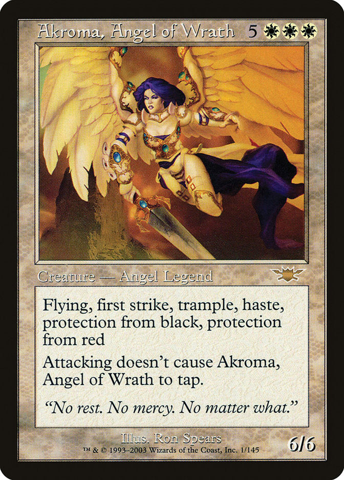 Akroma, Angel of Wrath [Legions] | Red Riot Games CA