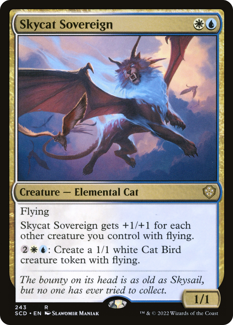 Skycat Sovereign [Starter Commander Decks] | Red Riot Games CA