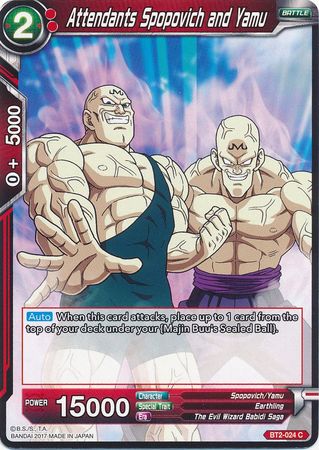 Attendants Spopovich and Yamu (BT2-024) [Union Force] | Red Riot Games CA