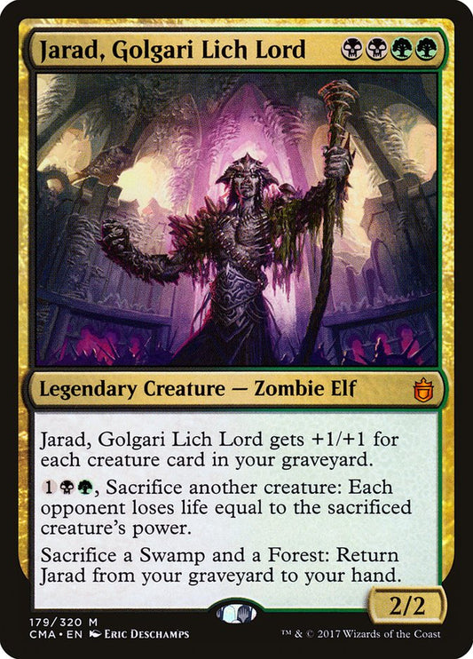 Jarad, Golgari Lich Lord [Commander Anthology]