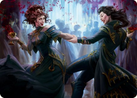 Falkenrath Celebrants 1 Art Card [Innistrad: Crimson Vow Art Series] | Red Riot Games CA