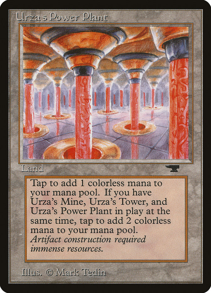 Urza's Power Plant (Red Columns) [Antiquities] | Red Riot Games CA
