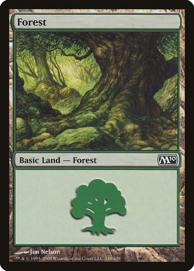 Forest (249) [Magic 2010] | Red Riot Games CA