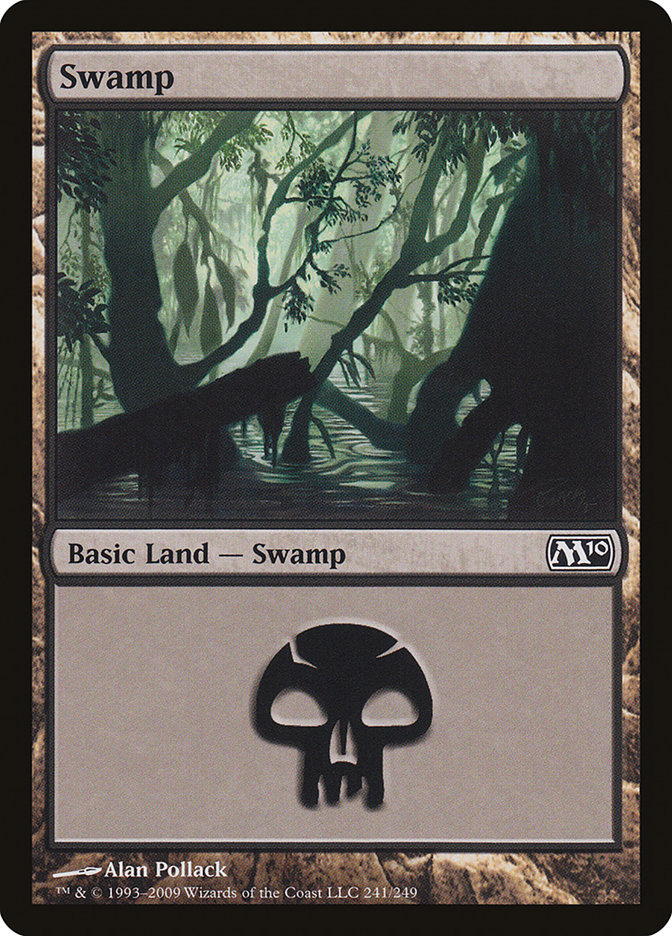 Swamp (241) [Magic 2010] | Red Riot Games CA