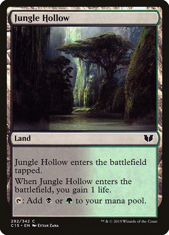 Jungle Hollow [Commander 2015] | Red Riot Games CA