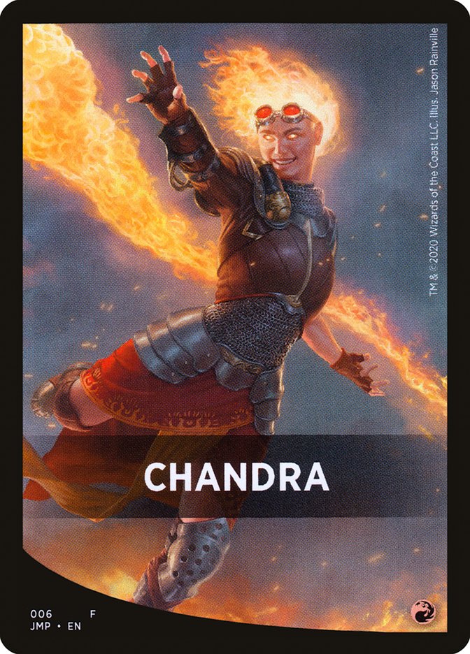 Chandra Theme Card [Jumpstart Front Cards] | Red Riot Games CA