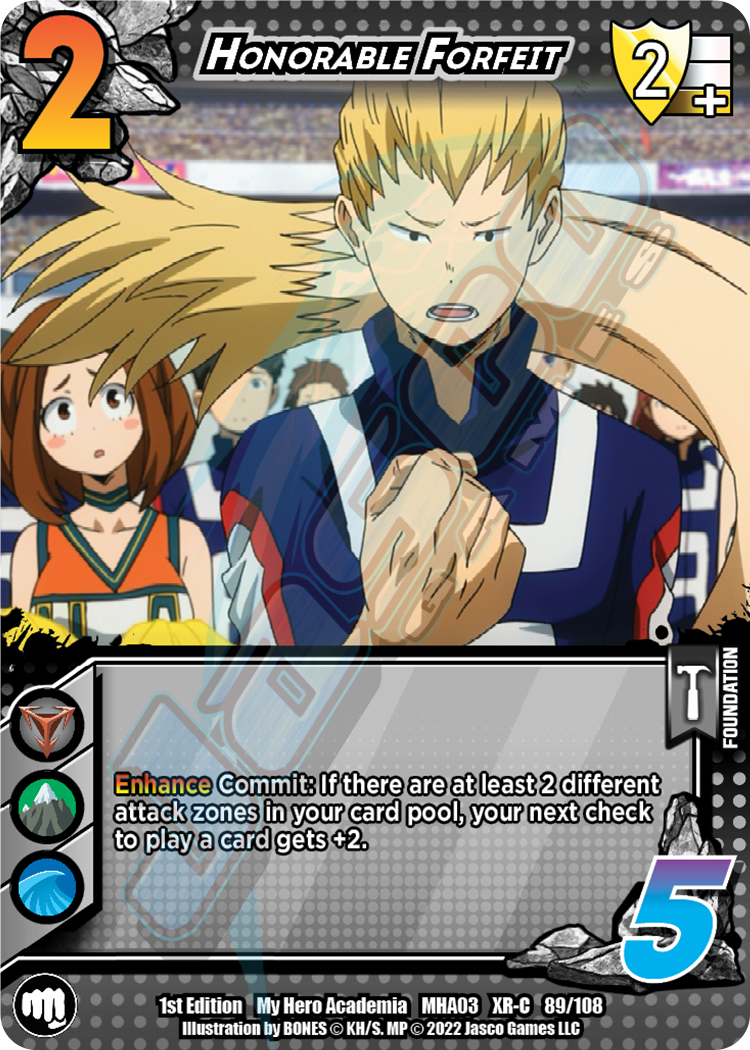 Honorable Forfeit (XR) [Heroes Clash]