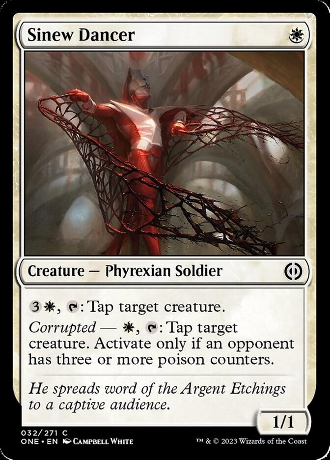 Sinew Dancer [Phyrexia: All Will Be One] | Red Riot Games CA